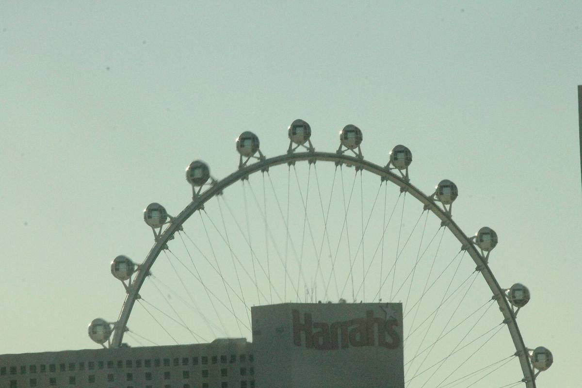 The High Roller observation wheel at The LINQ in Las Vegas
